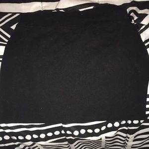 Black skirt
